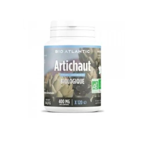 BIO ATLANTIC Artichaut Bio 120comprimes 400mg