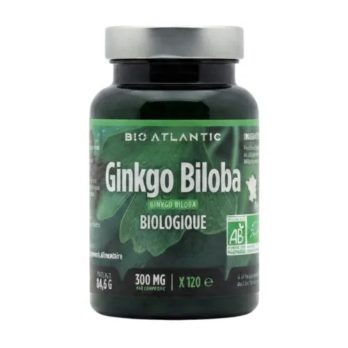 BIO ATLANTIC Ginkgo Biloba Bio 120comprimes 300mg