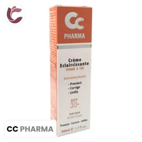 CC PHARMA Creme Eclaircissante Anti-Taches Brunes SPF30+ 50ml