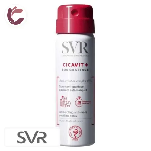 SVR Cicavit+ Sos Grattage Spray Anti-Grattage Apaisant Anti-Marques 40ml