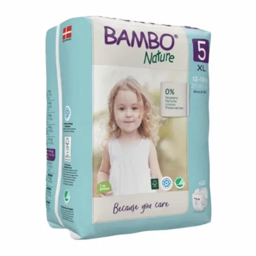 BAMBO NATURE Couches N°5 Xl 12-18kg 44u
