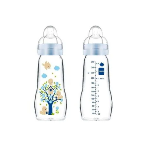 MAM BABY Biberon en Verre +2m 260ml