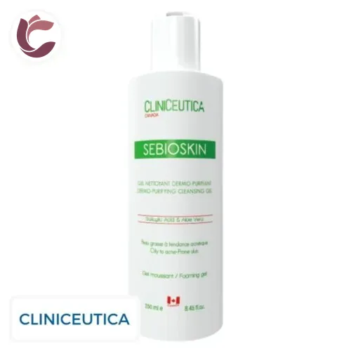 CLINICEUTICA Sebioskin Gel Nettoyant Dermo-Purifiant 250ml