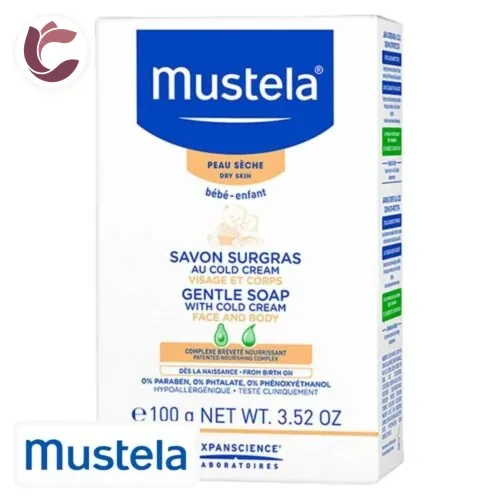 MUSTELA Bebe-Enfant Savon Surgras au Cold Cream 100g