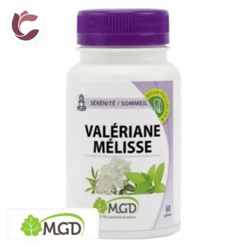 MGD NATURE Serenite / Sommeil Valeriane et Melisse 60 Gelules