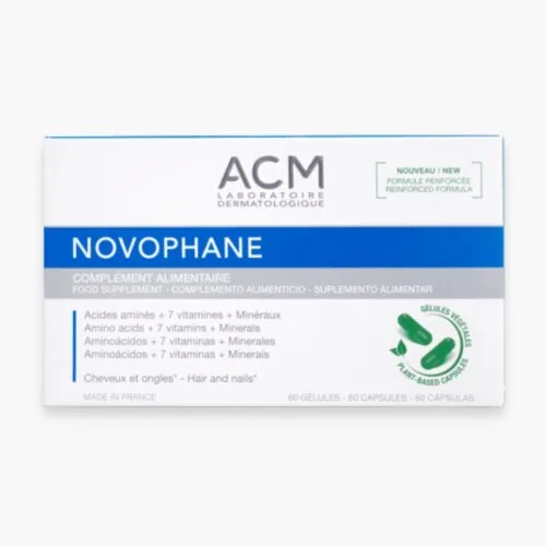 ACM Novophane Complement Alimentaire Ongles et Cheveux 60 Gelules