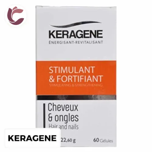 KERAGENE Cheveux et Ongles Stimulant et Fortifiant 60 Gelules