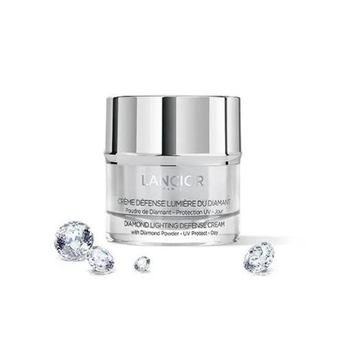 LANCIOR CREME DE JOUR DEFENSE LUMIERE DU Diamant50ml