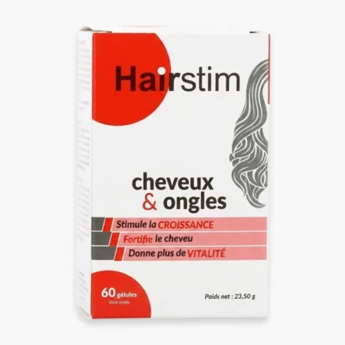 HAIRSTIM Cheveux et Ongles 60 Gelules