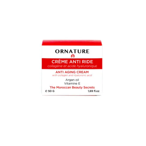 ORNATURE Creme Anti ride Acide Hyaluronic 50g