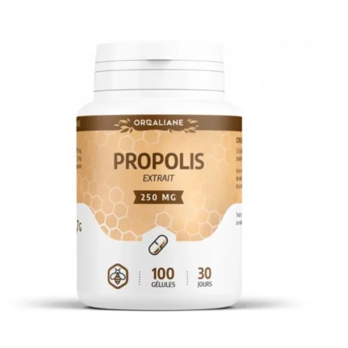 ORGALIANE Propolis 250mg 100gelules