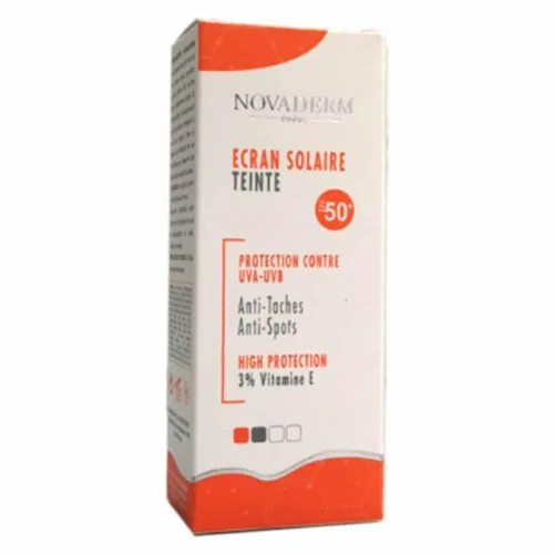 NOVADERM Ecran Solaire Teinte Anti-Taches SPF50+ 50ml