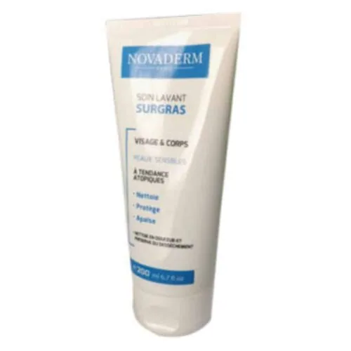 NOVADERM Soin Lavant Surgras 200ml