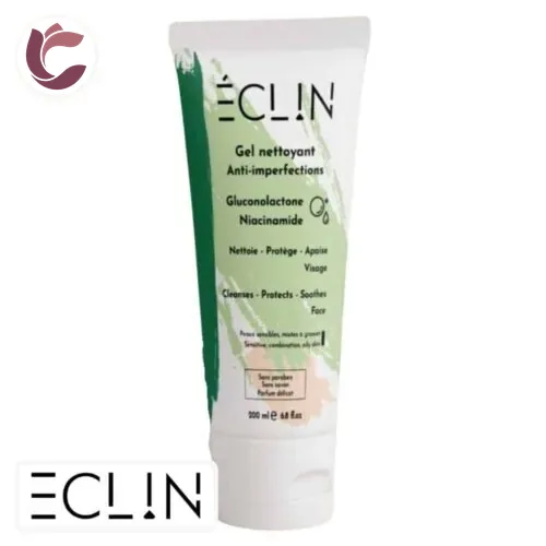 ECLIN Gel Nettoyant Anti-Acne 200ml