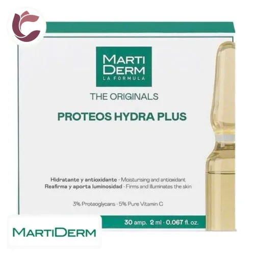 MARTI DERM The Originals Proteos Hydra Plus Hydratant et Antioxydant Ampoules 10x 2ml