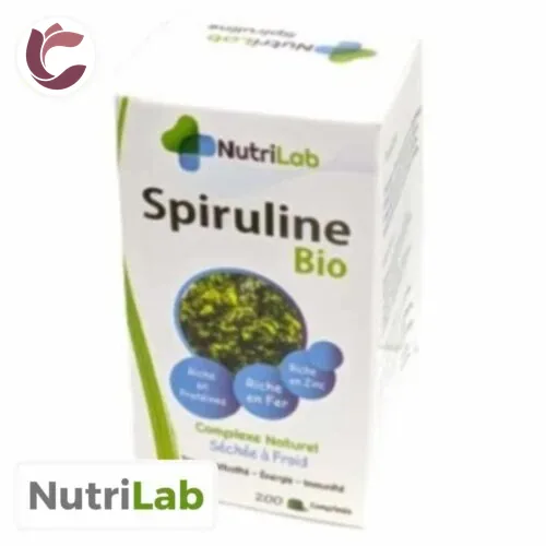 NUTRILAB Spiruline Bio 120 Comprimes