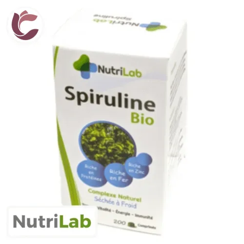 NUTRILAB Spiruline Bio 240 Comprimes