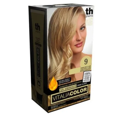 TH-PHARMA Vitalia Color Coloration Capillaire sans Ammoniac Th-Pharma N 9.0 Blond Tres Clair