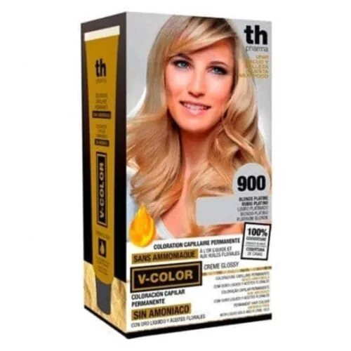 TH-PHARMA Vitalia Color Coloration Capillaire sans Ammoniac Th-Pharma N 900.0 Blond Platine