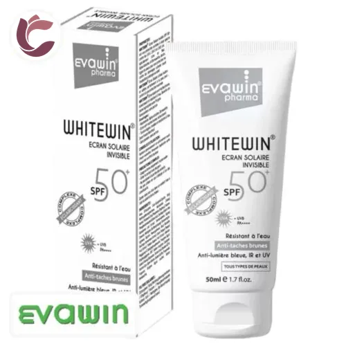 EVAWIN PHARMA Whitewin Ecran Solaire Anti-Taches Brunes SPF50+ 50ml