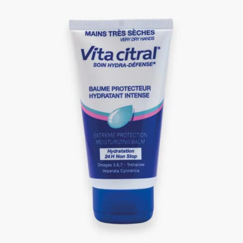 VITA CITRAL Soin Hydra-Defense Baume Protecteur Hydratant Intense Mains Tres Seches 75ml