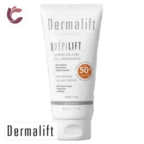 DERMALIFT Depilift Creme Solaire Eclaircissante Anti-Taches SPF50+ 50ml