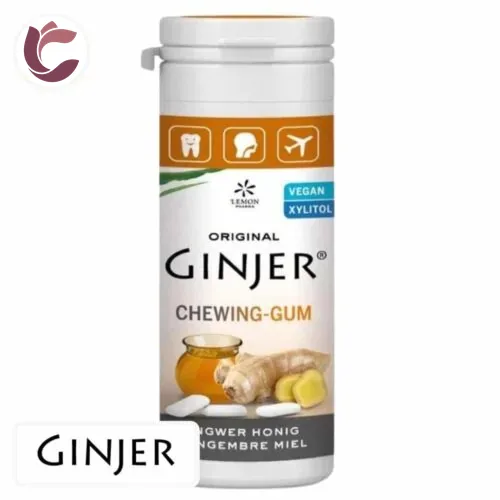 LEMON PHARMA Ginjer Chewing-Gum Gout Gingembre et Miel 30g