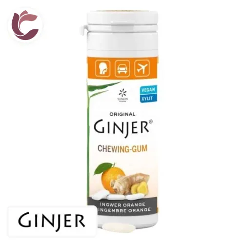 LEMON PHARMA Ginjer Chewing-Gum Gout Gingembre et Orange 30g