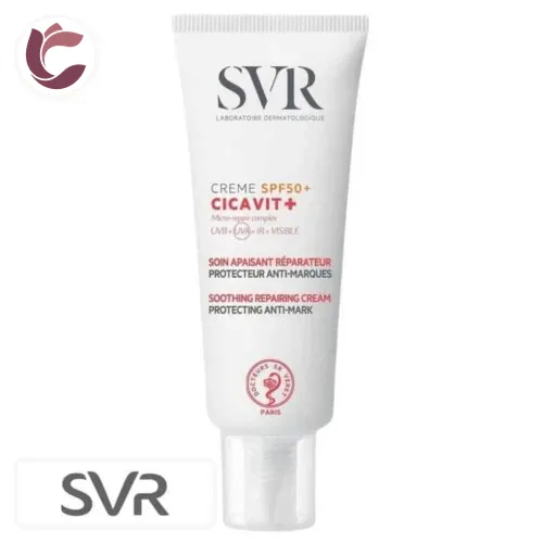 SVR Cicavit+ Creme Soin Apaisant Reparateur Protection Anti-Marques SPF50+ 40ml