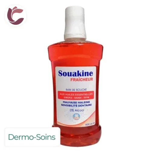 DERMO-SOINS Souakine Bain de Bouche Fraicheur 500ml