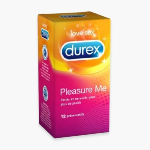 DUREX Preservatifs Pleasure Me (perles et Nervures) 12u