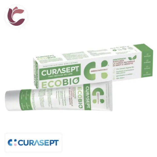 CURASEPT Ecobio Dentifrice Naturel 75ml