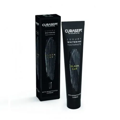 CURASEPT BLACK LUXURY WHITENING DENTIFRICE 75ML