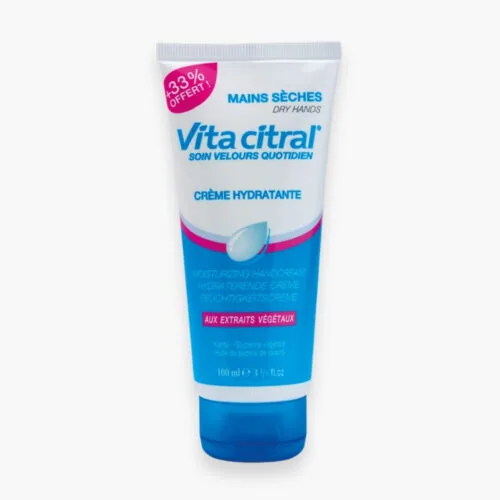 VITA CITRAL Soin Velours Quotidien Creme Hydratante Mains Seches 100ml
