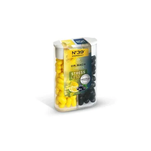 LEMON PHARMA Stressless Fleurs de Bach Dragees Jour/nuit 44g