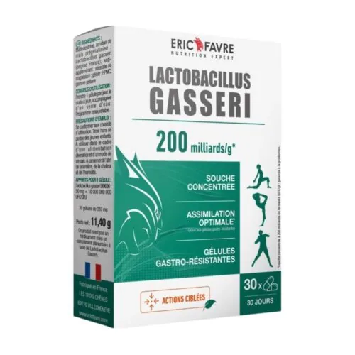 ERIC FAVRE Lactobacillus Gasseri 200milliards 30 Gelules