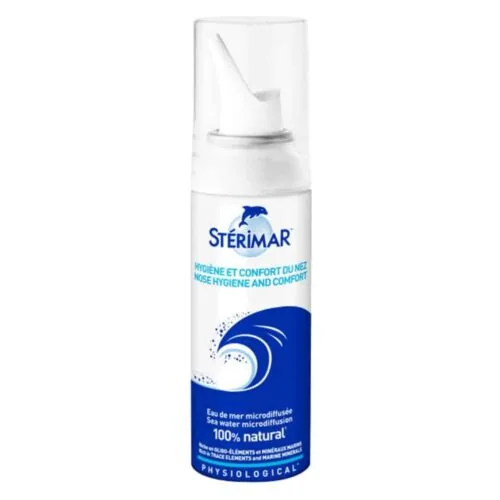 STERIMAR Spray Nasal Hygiene et Confort du Nez Eau de Mer Microdiffusee 100ml
