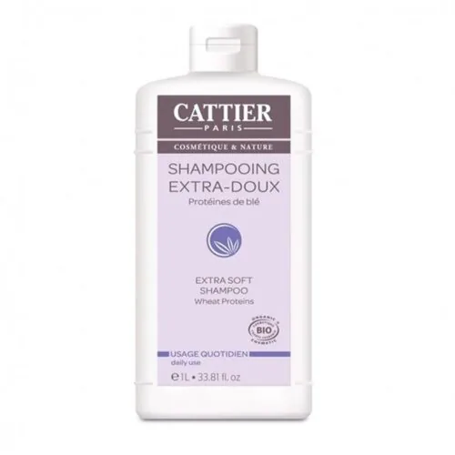 CATTIER Shampooing Extra Doux Usage Frequent 1L