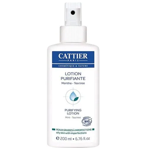 CATTIER Peau Grasse a Imperfections Lotion Purifiante Menthe Spray 200ml