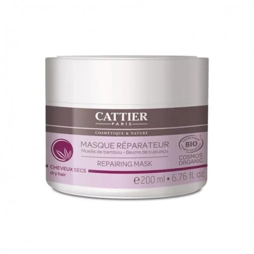 CATTIER Masque Reparateur Cheveux Secs Pot 200ml