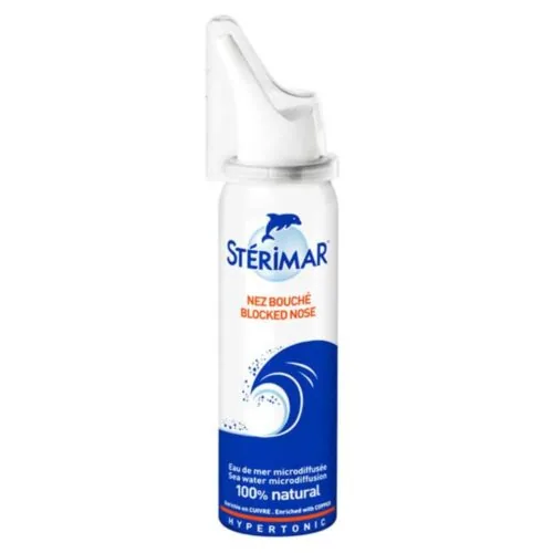 STERIMAR Spray Nasal Nez Bouche Eau de Mer Microdiffusee 50ml