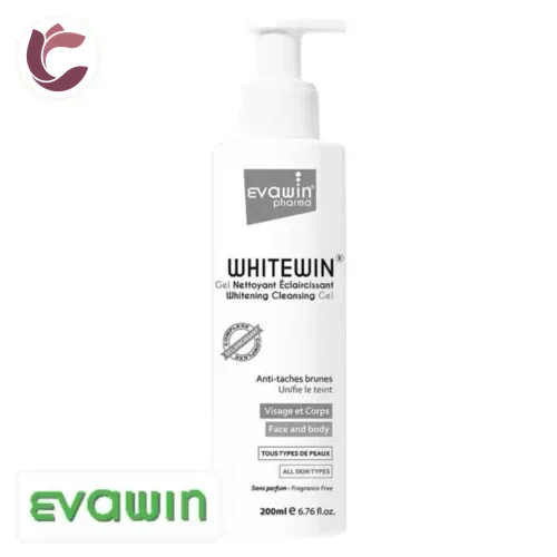 EVAWIN PHARMA Whitewin Gel Nettoyant Eclaircissant Anti-Taches Brunes 200ml