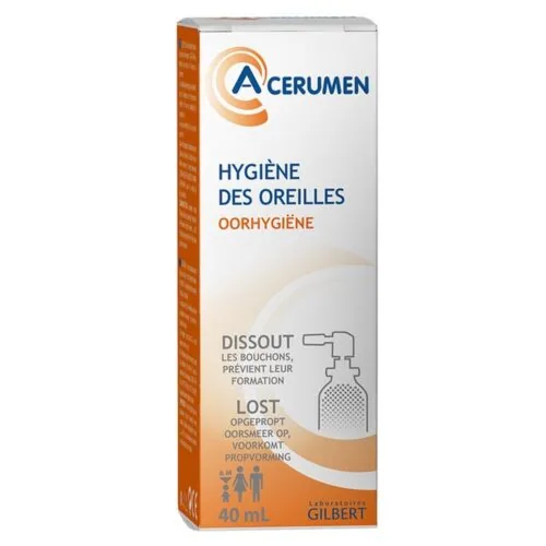 ACERUMEN Spray Formule Coloree Hygiene des Oreilles 40ml