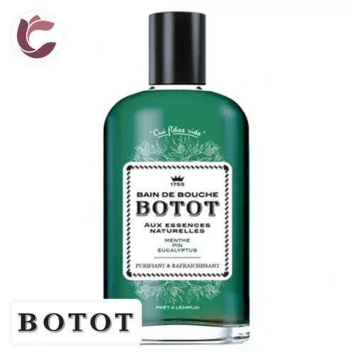 BOTOT Bain de Bouche Menthe, Pin et Eucalyptus 250ml