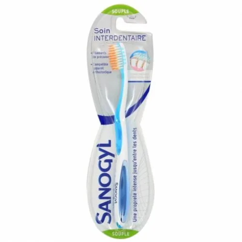 SANOGYL Brosse a Dents Soin Interdentaire Souple 1u