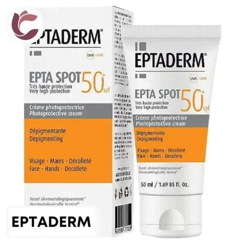 EPTADERM Epta Spot Creme PHOTOPROTECTRICE Depigmentante SPF50+ 50ml