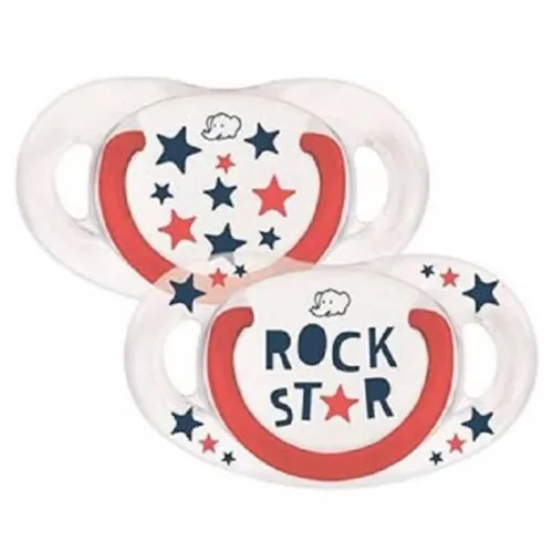 BEBE-CONFORT SUCETTE NATURAL PHYSIO 6-18M REBEL RULE ROCK STARX2