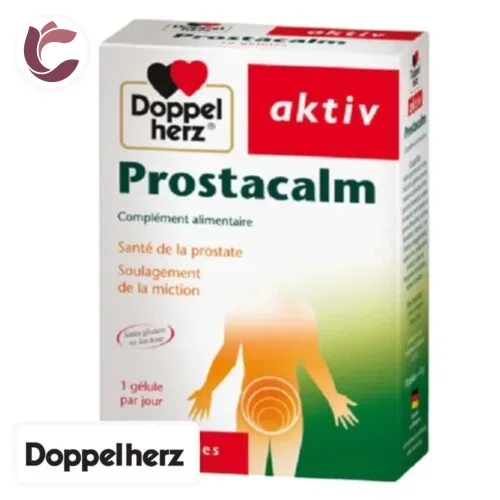 DOPPEL HERZ Aktiv Prostacalm Sante de la Prostate Soulagement de la Miction 30 Gelules