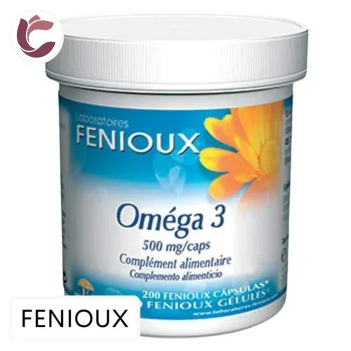 FENIOUX Omega 3 500mg 200 Gelules