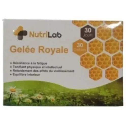 NUTRILAB Gelee Royale Pollen 30 Gelules